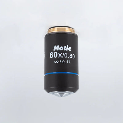 MOTIC EC Plan achromatic objective EC PL 60X/0.80/S (WD=0.35mm) - (1101001703621) - Microscope Marketplace