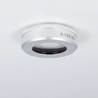 MOTIC Objective 0.75X ESD (WD=128.6mm) | (1101001703811) - Microscope Marketplace