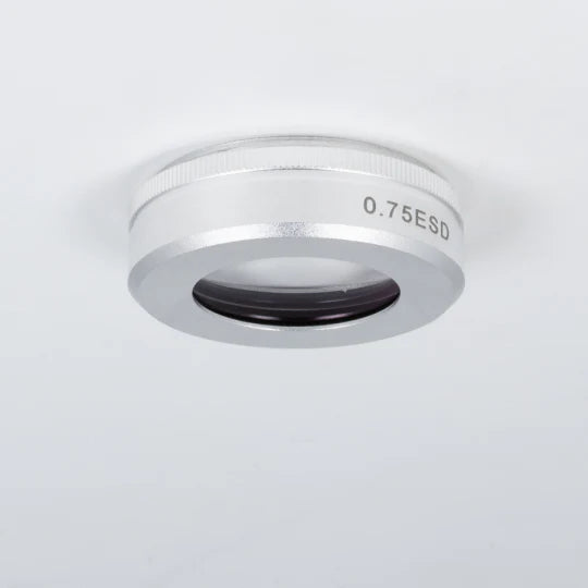 MOTIC Objective 0.75X ESD (WD=128.6mm) | (1101001703811) - Microscope Marketplace