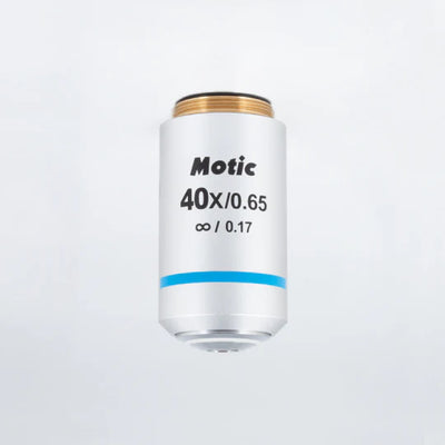 MOTIC Plan Achromatic Objective UC 40X/0.65/S (WD=0.6mm) | (1101001705231) - Microscope Marketplace