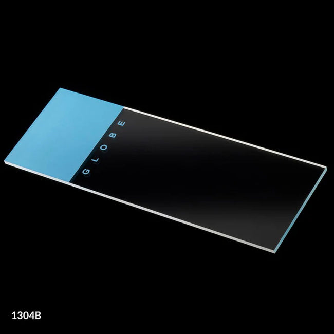 Globe Scientific Color Coded Classic Microscope Slides with 90° Corners | 1304P - Microscope Marketplace