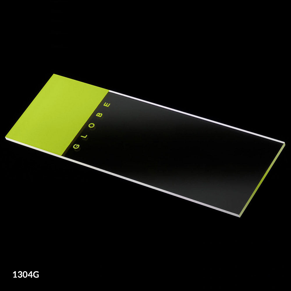 Globe Scientific Color Coded Classic Microscope Slides with 90° Corners | 1304W - Microscope Marketplace