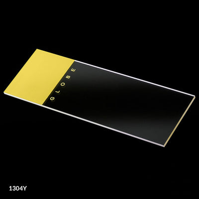 Globe Scientific Color Coded Classic Microscope Slides with 90° Corners | 1304G - Microscope Marketplace