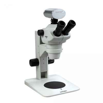 Unitron Z850 Zoom Stereo Microscope on Plain Focusing Stand - microscopemarketplace