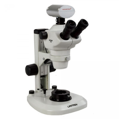 Unitron Z850 Gemological Zoom Stereo Microscope On LED Stand - microscopemarketplace