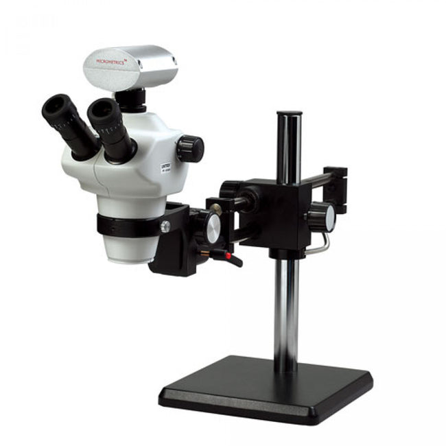 Unitron Z850 Zoom Stereo Microscope On Ball Bearing Boom Stand - microscopemarketplace