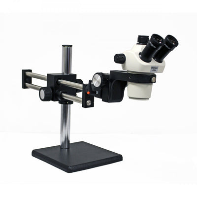 Unitron Z730 Zoom Stereo Microscope on Ball Bearing Boom Stand - microscopemarketplace