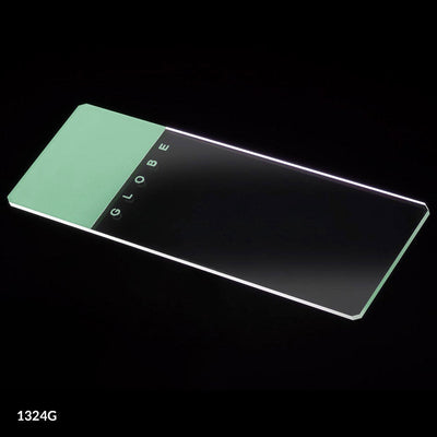Globe Scientific Color Coded Classic Microscope Slides with Safety Corners | 1324P - Microscope Marketplace