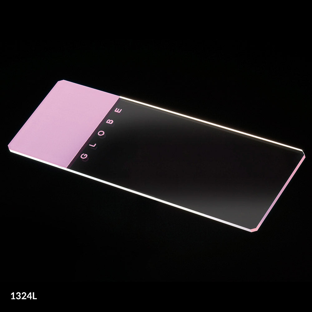 Globe Scientific Color Coded Classic Microscope Slides with Safety Corners | 1324N - Microscope Marketplace