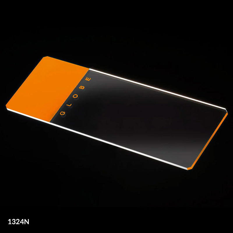 Globe Scientific Color Coded Classic Microscope Slides with Safety Corners | 1324T - Microscope Marketplace