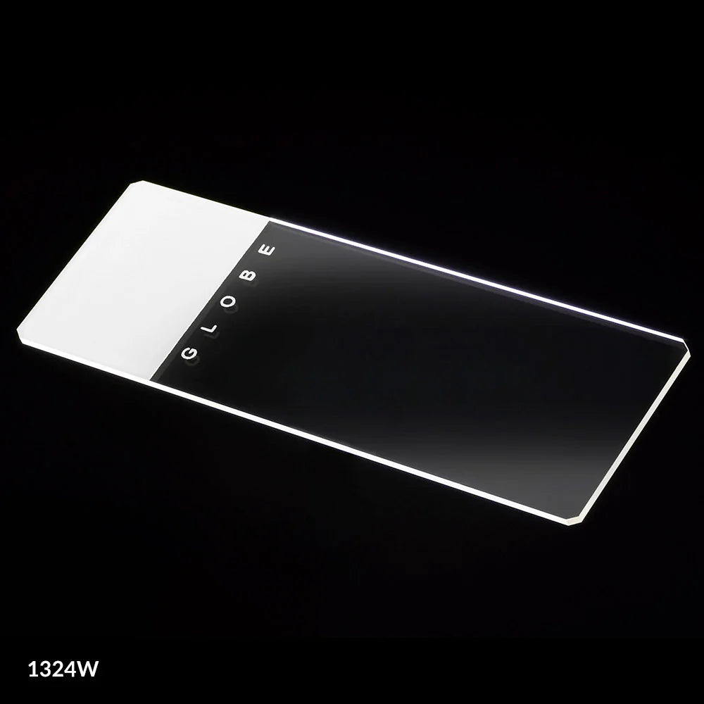 Globe Scientific Color Coded Classic Microscope Slides with Safety Corners | 1324T - Microscope Marketplace
