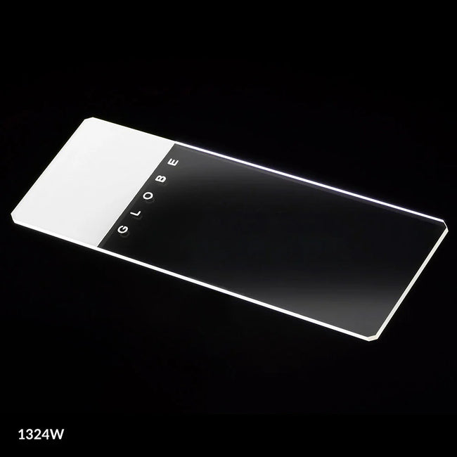Globe Scientific Color Coded Classic Microscope Slides with Safety Corners | 1324T - Microscope Marketplace