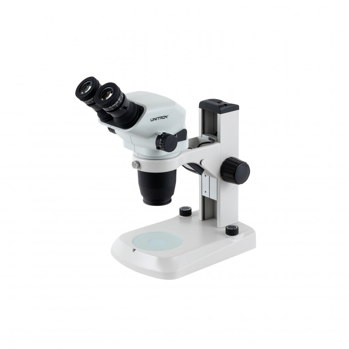 Unitron Z645 Zoom Stereo Microscope on E-LED Stand - microscopemarketplace