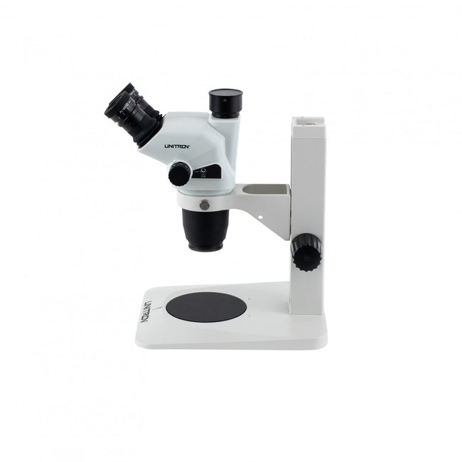 Unitron Z645 Zoom Stereo Microscope on Plain Focusing Stand - microscopemarketplace