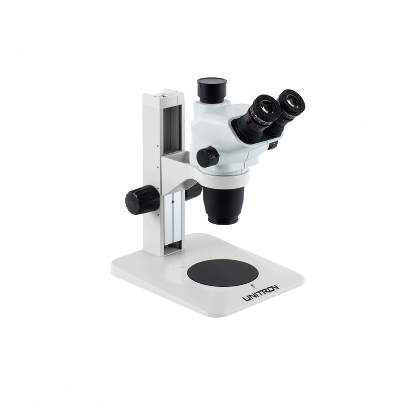 Unitron Z645 Zoom Stereo Microscope on Plain Focusing Stand - microscopemarketplace