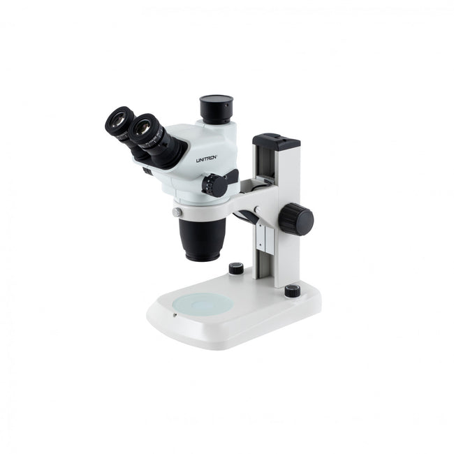 Unitron Z645 Zoom Stereo Microscope on E-LED Stand - microscopemarketplace