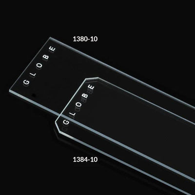Globe Scientific Plain Diamond® White Glass Microscope Slides | 1380-10 - Microscope Marketplace
