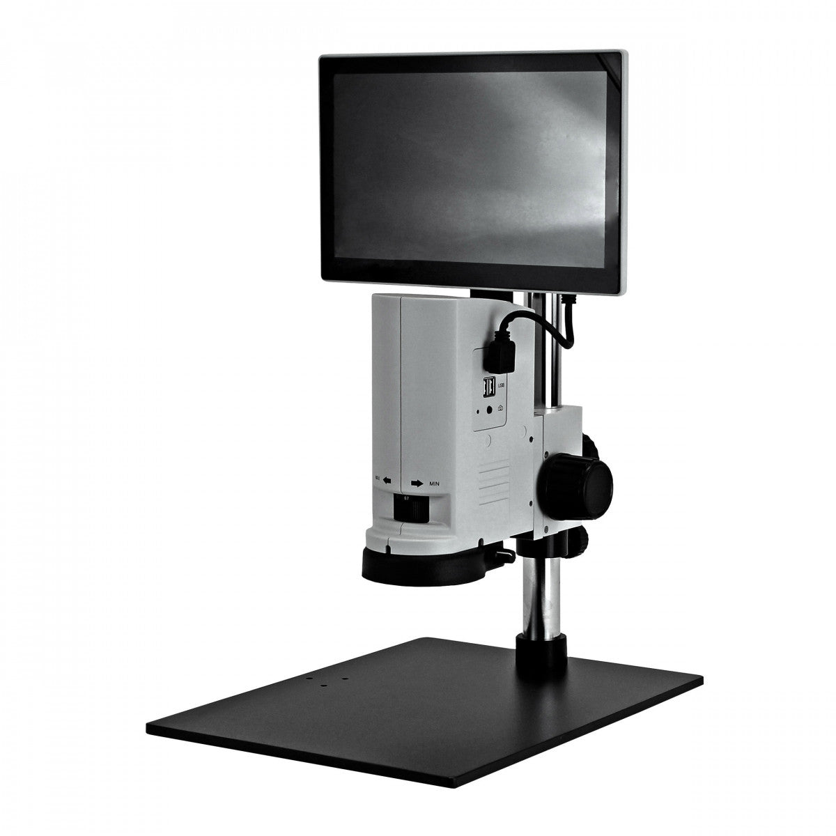 ZoomHD Microscope with Monitor and Pole Stand | Quality Control