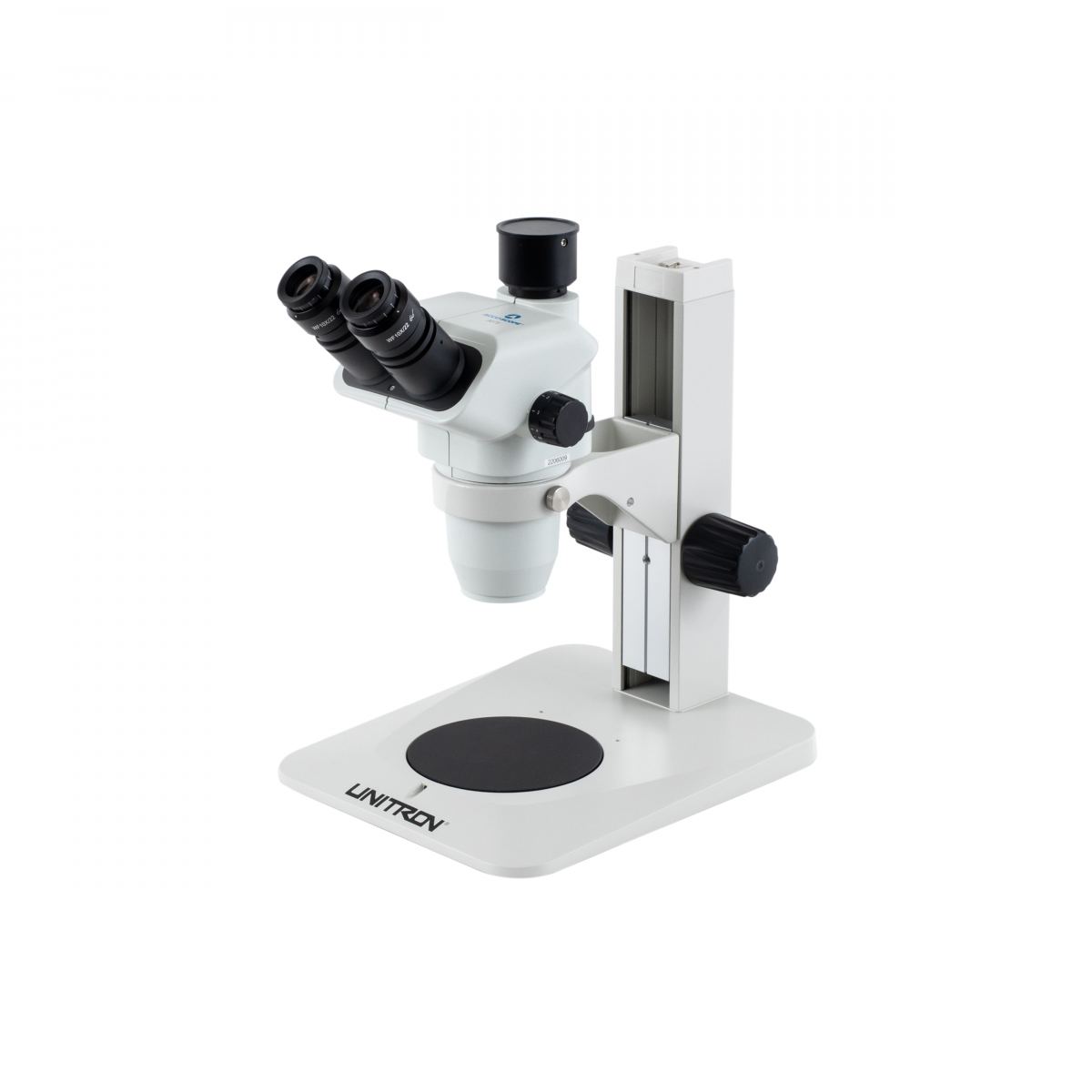 Microscope Scope Accu-Scope 3075 Binocular Zoom Stereo Microscope on Plain Focusing Sta