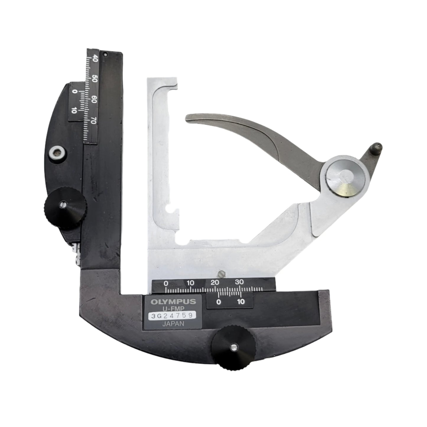 Olympus Microscope U-FMP Mechanical XY Stage Coax and Slide Holder - microscopemarketplace