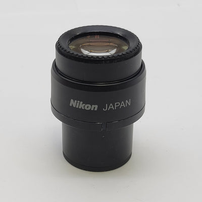 Nikon Microscope CFI 10x/22 Focusing Eyepiece with KR-207 Reticle - microscopemarketplace