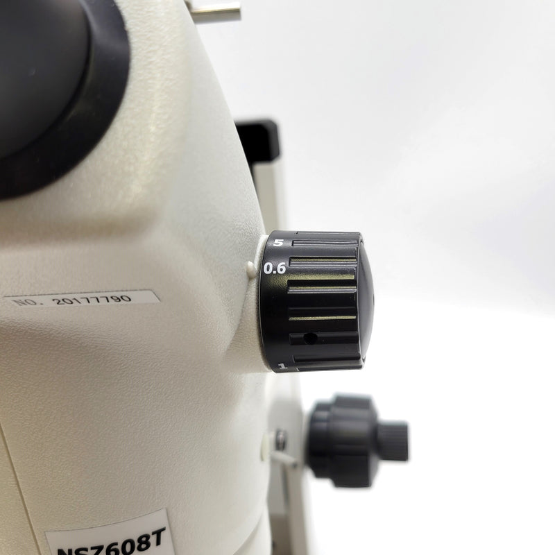 Unitron Z650HR Trinocular High Resolution Zoom Stereo Microscope on Flex Arm Stand - microscopemarketplace