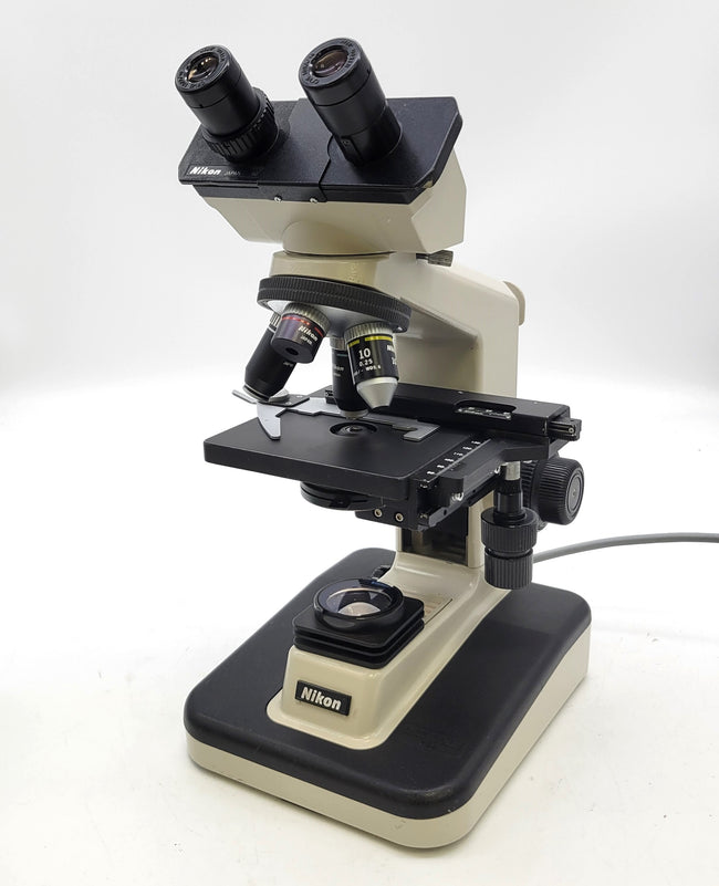 Nikon Microscope Alphaphot 2 with 4x, 10x, 40x, 100x Oil Objectives