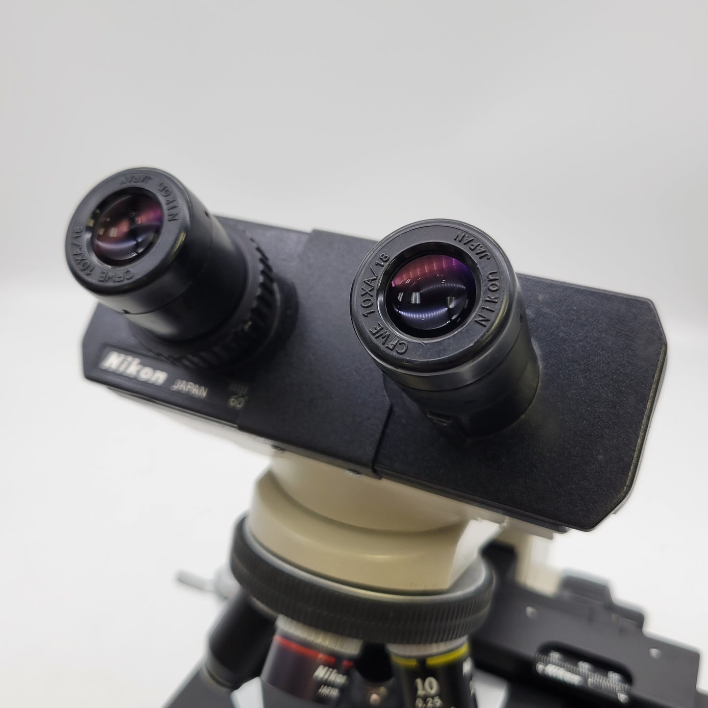 Nikon Microscope Alphaphot 2 with 4x, 10x, 40x, 100x Oil Objectives - microscopemarketplace