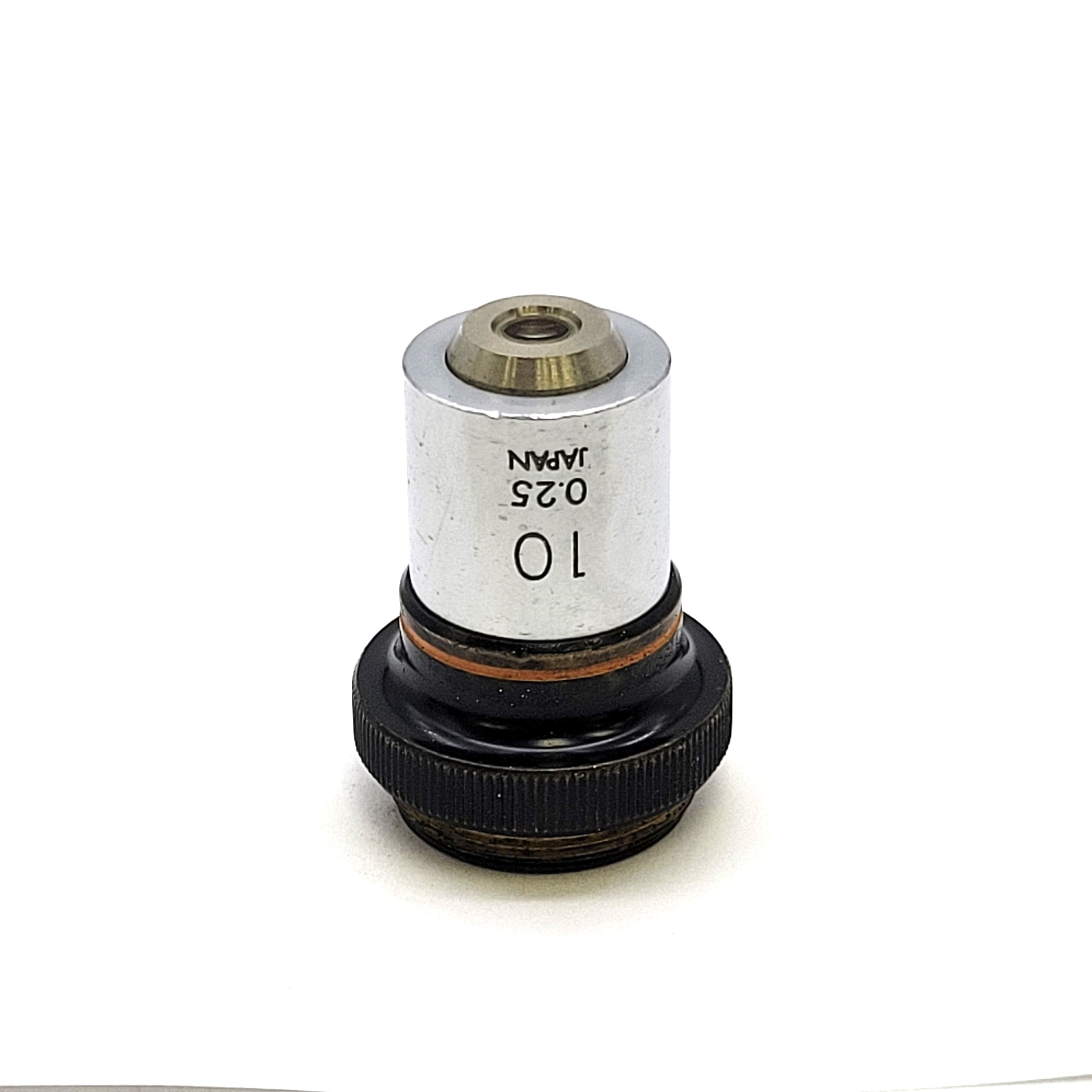 Objective 10x Olympus Microscope Objective 10x/0.25