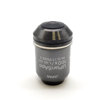 Olympus Microscope Objective UPlanSApo 100x Oil - microscopemarketplace