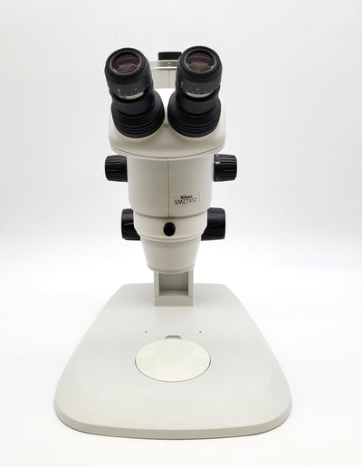 Nikon Stereo Microscope Trinocular SMZ745 with Large Base Stand - microscopemarketplace