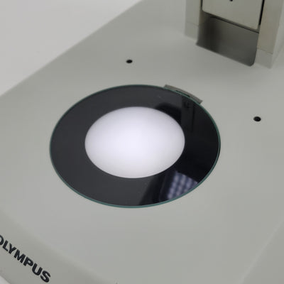 Olympus Stereo Microscope SZ61 with Transmitted & Reflected LED Light Stand - microscopemarketplace