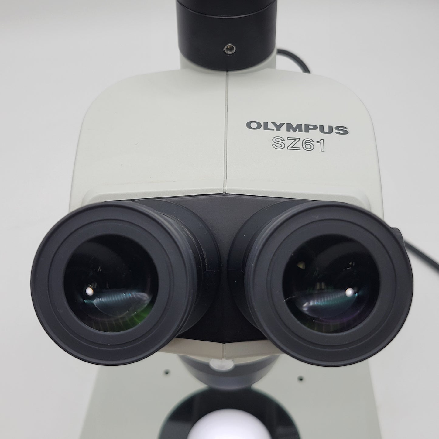 Olympus Stereo Microscope SZ61 with Transmitted & Reflected LED Light Stand - microscopemarketplace