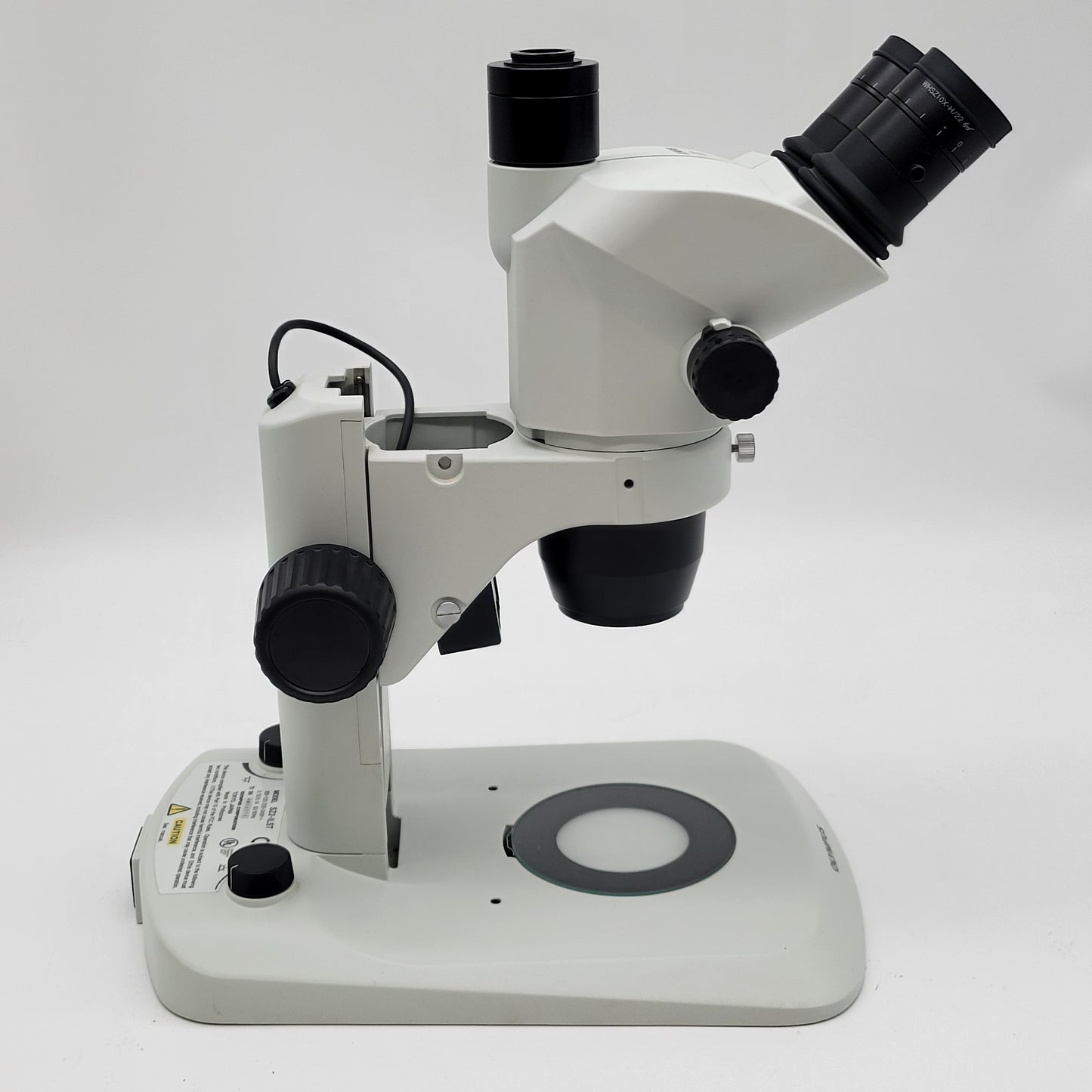 Olympus Stereo Microscope SZ61 with Transmitted & Reflected LED Light Stand - microscopemarketplace