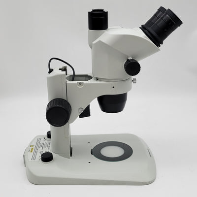 Olympus Stereo Microscope SZ61 with Transmitted & Reflected LED Light Stand - microscopemarketplace
