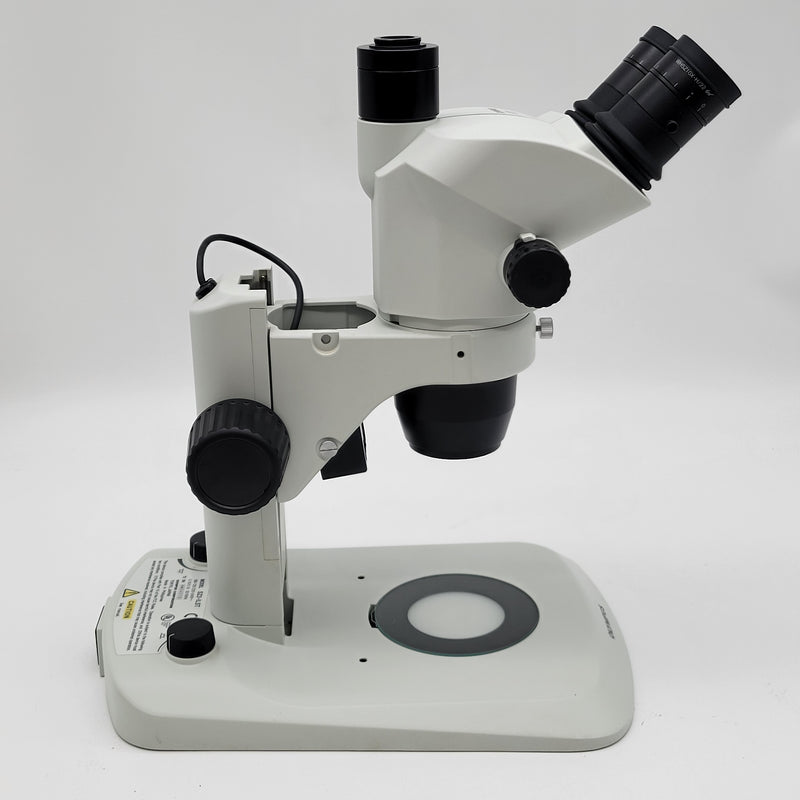Olympus Stereo Microscope SZ61 with Transmitted & Reflected LED Light Stand - microscopemarketplace