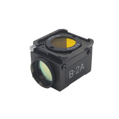 Nikon Microscope Fluorescence Filter Cube B-2A DM510 Diaphot Labophot Optiphot - microscopemarketplace