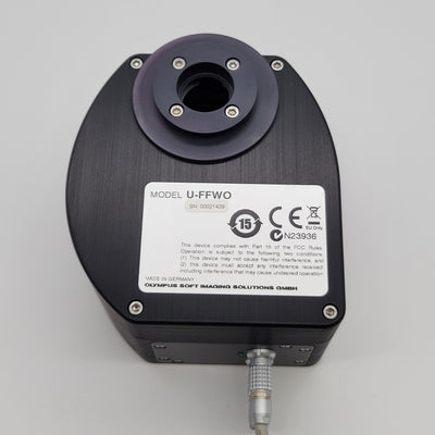 Olympus Microscope U-FFWO Motorized Fast Observation Filter Wheel for IX83 - microscopemarketplace