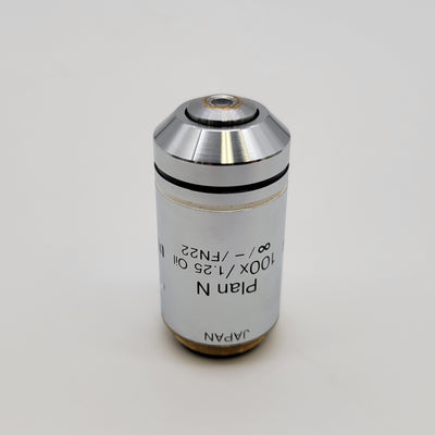 Olympus Microscope Objective Plan N 100x *DEAL* (Copy) - microscopemarketplace