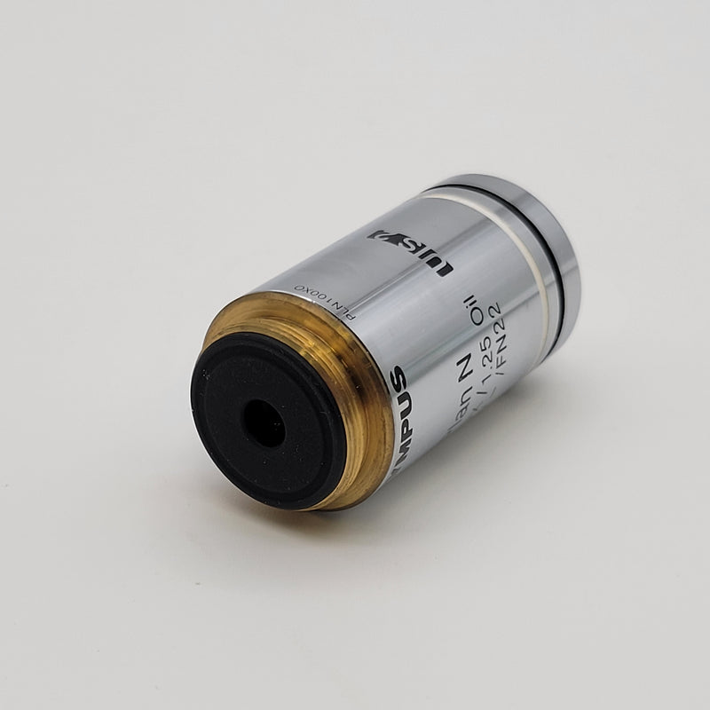 Olympus Microscope Objective Plan N 100x *DEAL* (Copy) - microscopemarketplace