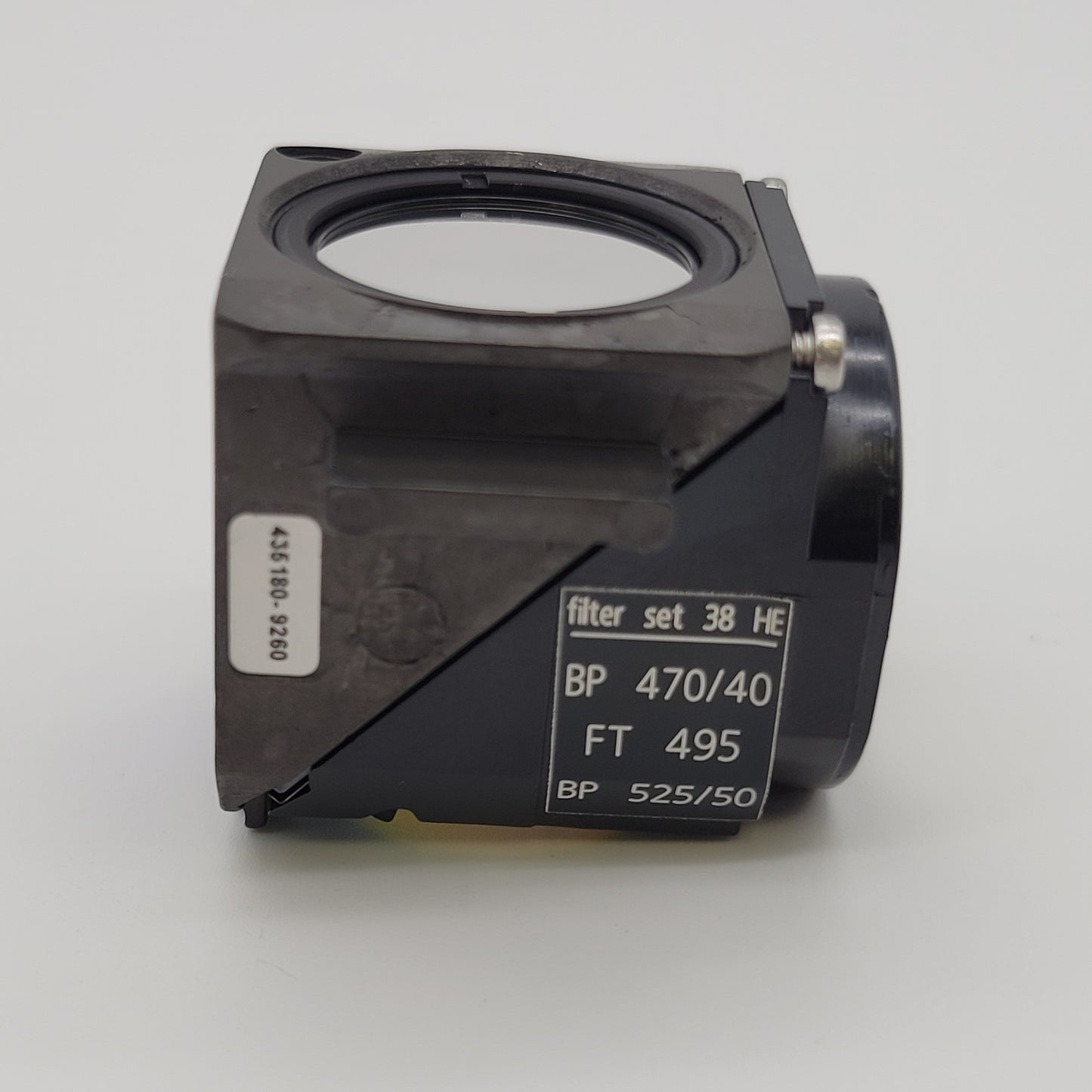 Zeiss Microscope Fluorescence Filter Cube Set 38 HE Reflector Module Z FL P&C - microscopemarketplace