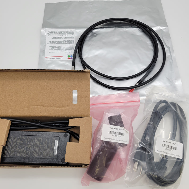 Lumencor Sola Microscope Light Engine with Light Guide & Zeiss 90° Collimator - microscopemarketplace