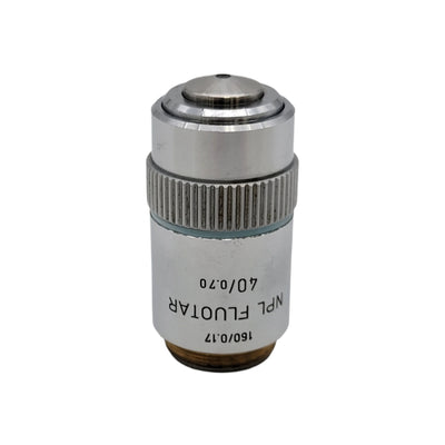 Leitz Microscope Objective NPL Fluotar 40x 160/0.17 - microscopemarketplace