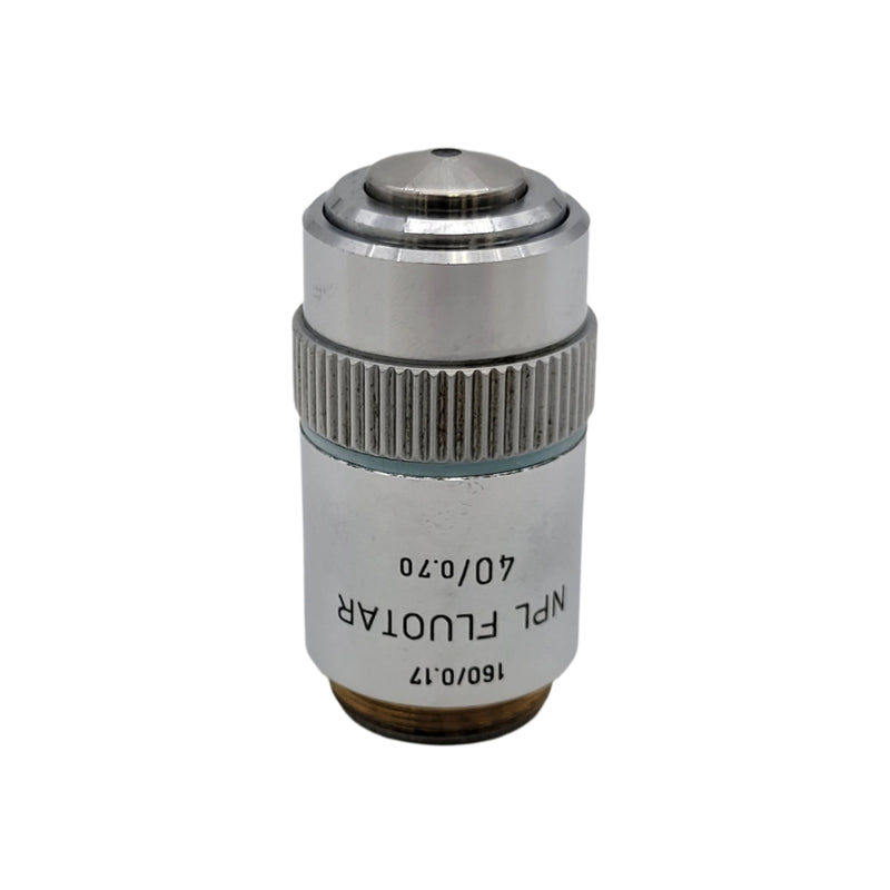Leitz Microscope Objective NPL Fluotar 40x 160/0.17 - microscopemarketplace