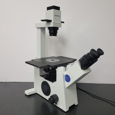 Olympus Microscope IX51 with Phase Contrast | Tissue Culture - microscopemarketplace