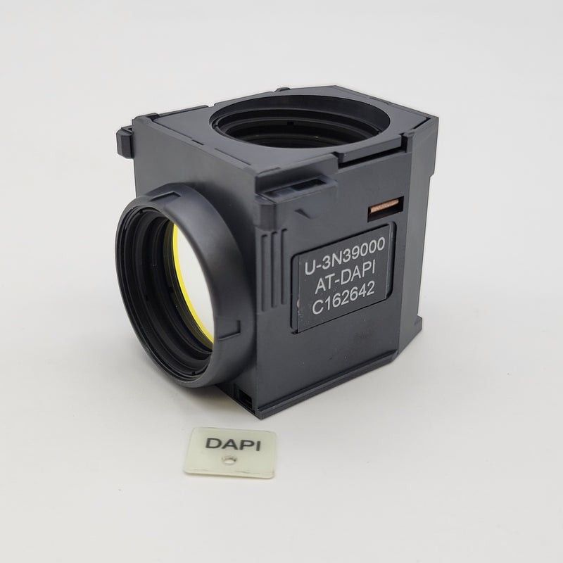 Olympus Microscope DAPI Fluorescence Filter Cube AT-DAPI for BX3/IX3 Series - microscopemarketplace