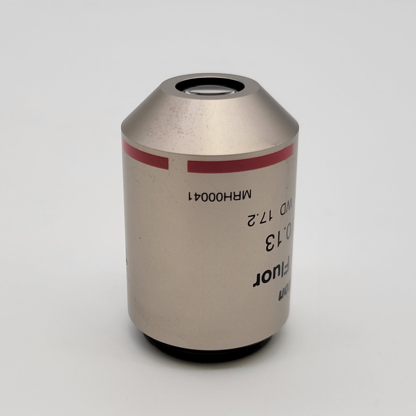 Nikon Microscope Objective Plan Fluor 4x WD 17.2 - microscopemarketplace