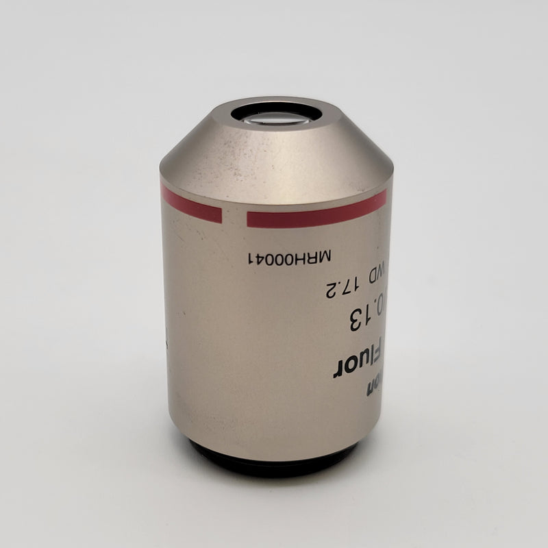 Nikon Microscope Objective Plan Fluor 4x WD 17.2 - microscopemarketplace