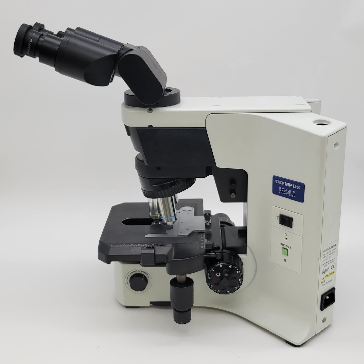 Olympus Microscope BX45 with Phase Contrast and Tilting Head (Copy) - microscopemarketplace