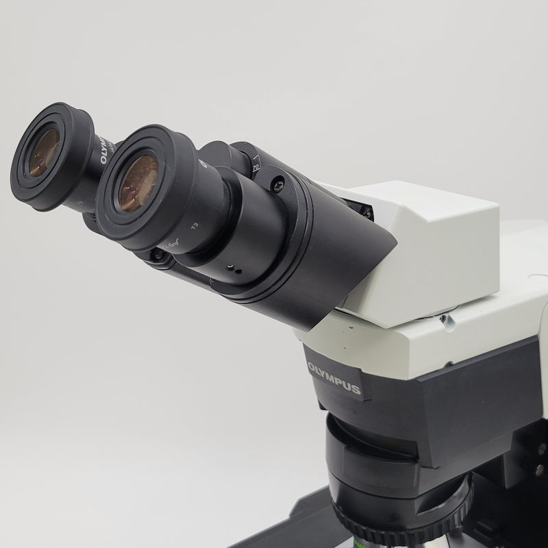 Olympus Microscope BX45 with Phase Contrast and Fixed Binocular Head - microscopemarketplace
